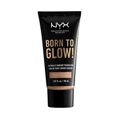 NYX Professional Makeup Тональная основа с эффектом естественного сияния BORN TO GLOW NATURALLY RADIANT FOUNDATION