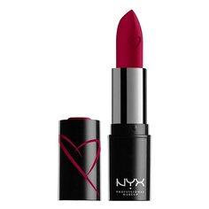 NYX Professional Makeup Помада для губ увлажняющая с сатиновым финишем SHOUT LOUD SATIN LIPSTICK