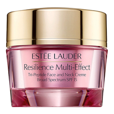 Уход за лицом ESTEE LAUDER Крем для лица дневной лифтинговый повышающий упругость кожи Resilience Multi-effect SPF15 для сухой кожи