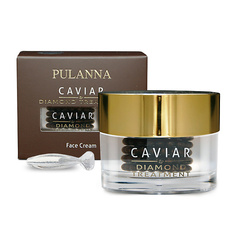 PULANNA Восстанавливающий лифтинг-крем для лица-Treatment Face Cream, серия Икра и Бриллиантовая пудра