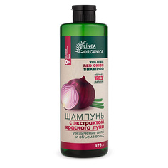 VILSEN Шампунь с экстрактом красного лука увеличение силы и объема волос LÍNEA ORGÁNICA