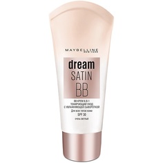 Тональные средства MAYBELLINE NEW YORK BB Крем для лица "Dream Satin", увлажняющий, SPF 30