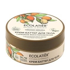 ECOLATIER GREEN Крем-баттер для тела Глубокое восстановление ORGANIC ARGANA