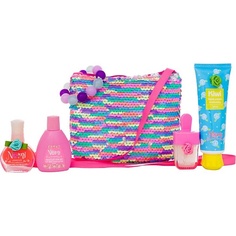 NOMI ПОДАРОЧНЫЙ НАБОР ДЕТСКОЙ КОСМЕТИКИ "СУМОЧКА ВОЛШЕБНОЕ КОНФЕТТИ №1"