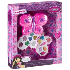 Набор средств для макияжа BONDIBON Набор декоративной косметики Eva Moda "Бабочка" розовая маленький