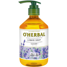 Средства для ванной и душа OHERBAL Жидкое мыло с экстрактом лаванды O'herbal