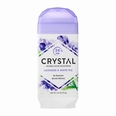 Дезодоранты CRYSTAL Дезодорант твердый невидимый Лаванда и Белый чай ​Crystal