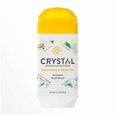 Дезодоранты CRYSTAL Дезодорант твердый невидимый Ромашка и Зеленый чай ​Crystal