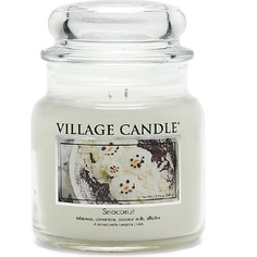 Ароматы для дома и аксессуары VILLAGE CANDLE Ароматическая свеча "Snoconut", средняя