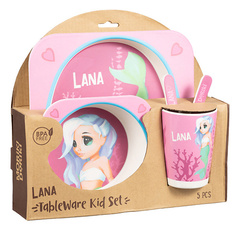 Посуда MORIKI DORIKI Набор детской посуды Tableware kid set Lana