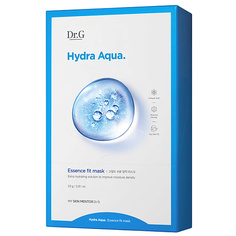 Dr.G Тканевые маски для лица с 11 гиалуроновыми кислотами "HYDRA AQUA ESSENCE FIT MASK "