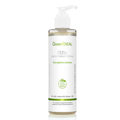GREENIDEAL Гель для интимной гигиены без цвета и запаха (натуральный, бессульфатный) 250