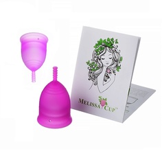 Менструальная чаша MELISSACUP Набор из 2-х менструальных чаш SIMPLY TWO размер L+M цвет черника+ландыш