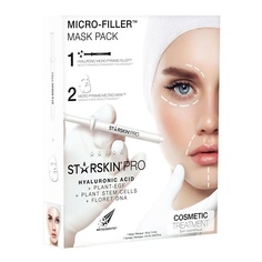 Уход за кожей лица STARSKIN Маска для лица двухэтапная микро-филлер