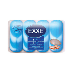 Мыло твердое EXXE Крем+мыло 1+1 "Морской жемчуг" 160