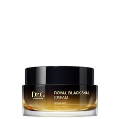 DR.G Крем для лица антивозрастной с муцином премиум-класса ROYAL BLACK SNAIL CREAM 50