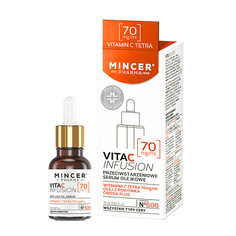 Сыворотка для лица MINCER EST PHARMA 1989 VitaCInfusion Маслянная антивозрастная сыворотка для лица с витамином С 15мл 15