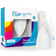 ONECUP Менструальная чаша Classic белая размер S
