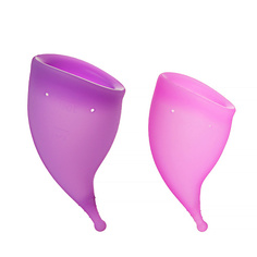 Менструальная чаша LOVELY SENSE Менструальные чаши в наборе, размер S и L