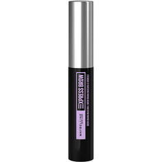 Для бровей MAYBELLINE NEW YORK Тушь для бровей "Express Brow Drama", щеточка-скульптор + прозрачный гель