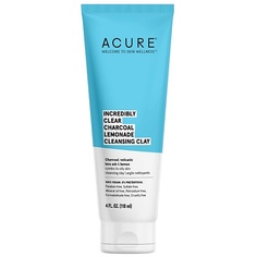 Средства для умывания ACURE Мусс для умывания очищающий комплекс Древесный уголь, вулканическая лава и Лимон