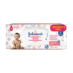 JOHNSONS Салфетки влажные для детей Johnson's