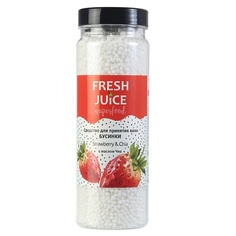 Соль для ванны FRESH JUICE Средство для ванн Superfood Strawberry & Chia 450.0