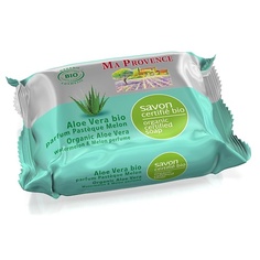 Мыло твердое MA PROVENCE Мыло Oraganic Bio с алоэ вера и ароматом арбуза и дыни 75