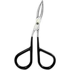 BASICARE Пинцет-ножницы для бровей со скошенными кончиками