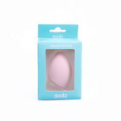 Аксессуары для макияжа SODA Спонж для нанесения тональной основы розовый SODA #smoothblend So.Da