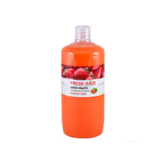 Мыло жидкое FRESH JUICE Крем-мыло с дозатором ""Strawberry&Guava"" (Клубника и Гуава) 1000