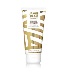 Крем-автозагар для лица и тела JAMES READ Enhance Увлажняющий лосьон для лица и тела SUPERFOOD MOISTURISER FACE & BODY 200.0