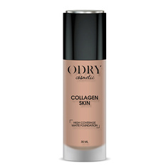 ODRY Маскирующий тональный крем с матовым финишем COLLAGEN SKIN тон 01