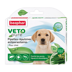 BEAPHAR Капли «Био» от блох и клещей для щенков