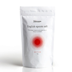 Соль для ванны MARESPA Английская соль для ванн с магнием EPSOM с натуральными маслами розмарина и мяты 1000
