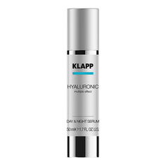 Сыворотка для лица KLAPP COSMETICS Сыворотка "Гиалуроник День-Ночь" Hyaluronic Day & Night Serum 50.0