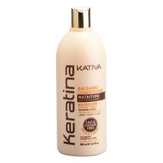 KATIVA Укрепляющий бальзам-кондиционер с кератином для всех типов волос KERATINA