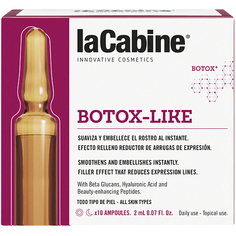 Ампулы для лица LA CABINE Сыворотка в ампулах с эффектом ботокса BOTOX LIKE 20