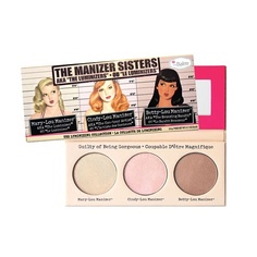 Хайлайтеры THEBALM THE BALM Палетка хайлайтеров The Manizer Sisters