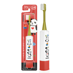 HAPICA Детская электрическая звуковая зубная щётка DBK-5GWR Panda 3-10 лет