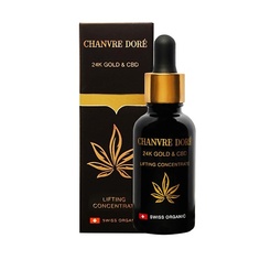 Концентрат для лица CHANVRE DORE Концентрат-лифтинг с коллоидным 24K золотом и каннабидиолом 30
