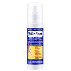 Дезодорант-спрей DR. FOOT Освежающий спрей-дезодорант для ног от неприятного запаха 150.0