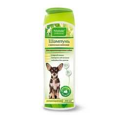 ПЧЕЛОДАР Шампунь с маточным молочком для короткошерстных собак Pchelodar