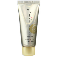 BB крем для лица LEBELAGE Тональный ВВ крем c Муцином улитки Матирующий BB Cream Heeyul Premium Snail 30