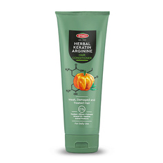 OTACI Бальзам для волос с кератином и аргенином, восстановление сухих, поврежденных и окрашенных волос тыквенный