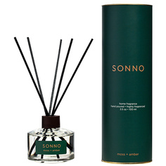 SONNO Ароматический диффузор Moss + Amber