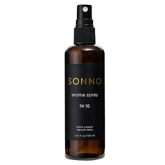SONNO Парфюмированный спрей для одежды и дома SONNO Черный перец №.16 ,