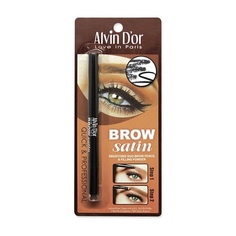 Для бровей ALVIN DOR Карандаш для бровей (карандаш+пудра) Brow Satin