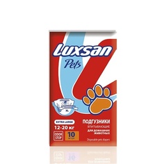 LUXSAN PETS Подгузники Premium для животных Xlarge 12-20 кг