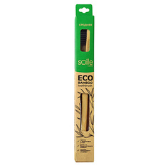 SMILE CARE Зубная щетка ECO BAMBOO С ручкой из бамбука средняя